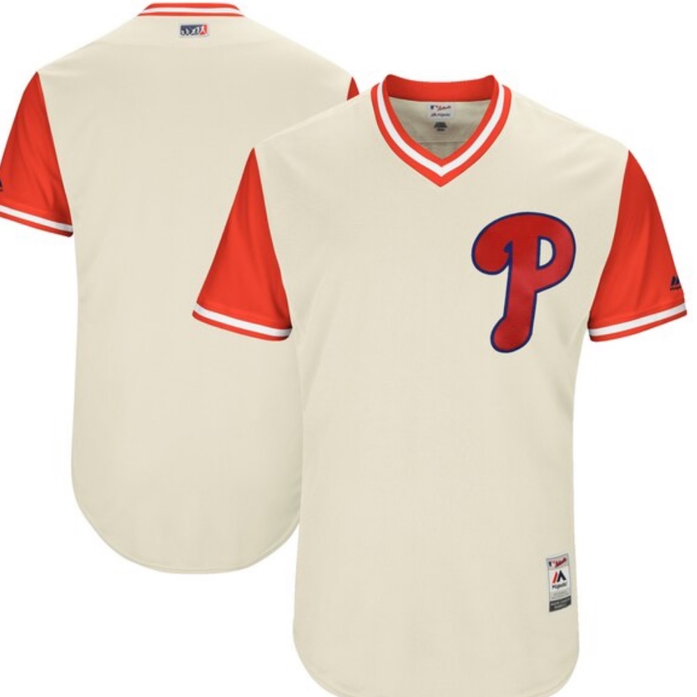 NEW Authentic Collection Majestic Phillies Jersey